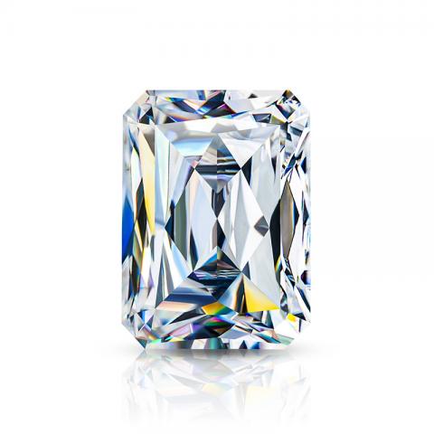 GIGAJEWE White DEF color Criss Cut Moissanite Loose Gemstone By Excellent Cut Jewelry Accessries